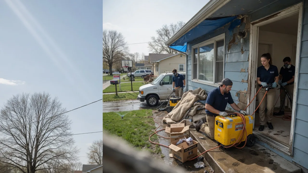 Basement Flood Cleanup in Bridgman, MI near me